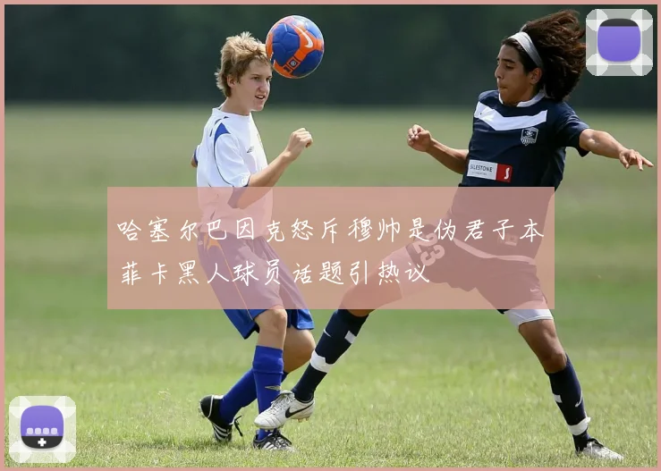 哈塞尔巴因克怒斥穆帅是伪君子本菲卡黑人球员话题引热议